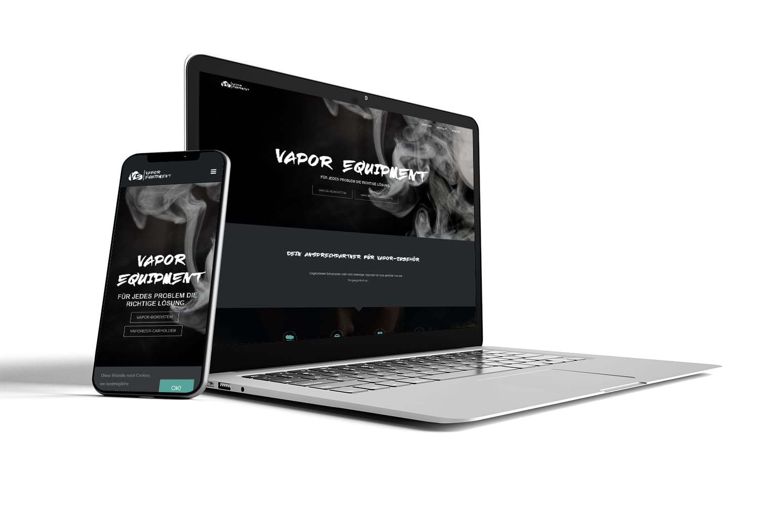Referenz www.vapor-equipment.de